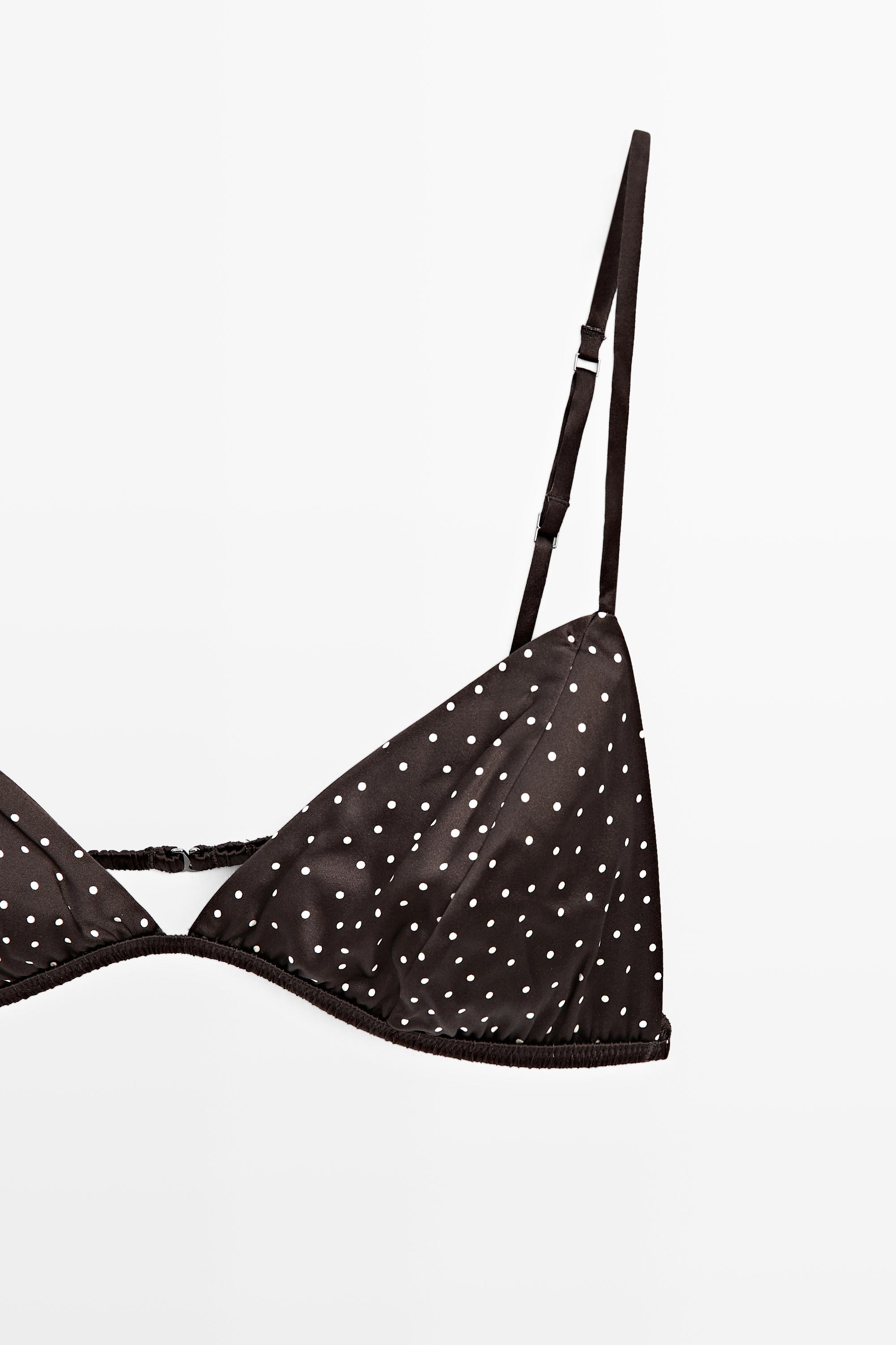 Soutien-gorge à pois